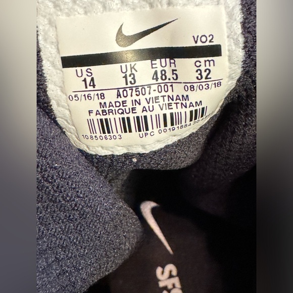 Men’s Nike SFB Field 2 Black 8” Tactical Boots A07507-001 Size 14 - Picture 2 of 16